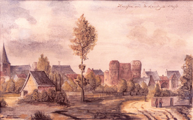 wHuissen in 1732 (kleur)
