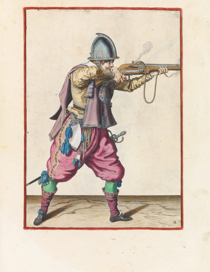 L. Een Nederlandse soldaat in het begin van de Tachtigjarige Oorlog. Rijksmuseum Amsterdam